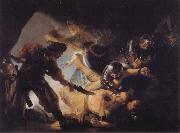 REMBRANDT Harmenszoon van Rijn The Blinding of Samson Sweden oil painting reproduction